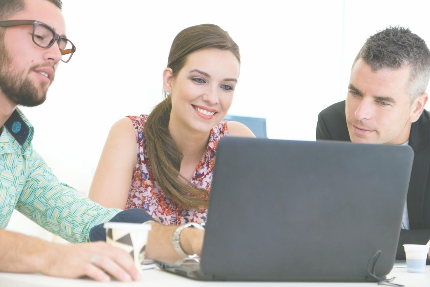 Business owner reviewing financial progress and growth over extended period