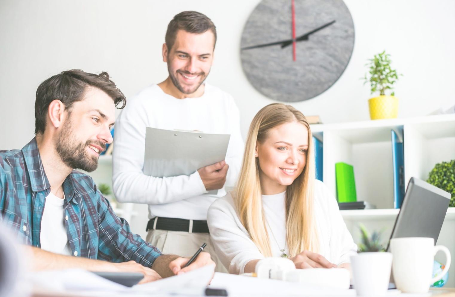 Financial planning workspace with charts and analysis tools